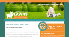 Desktop Screenshot of ntlawns.com