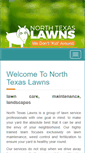 Mobile Screenshot of ntlawns.com